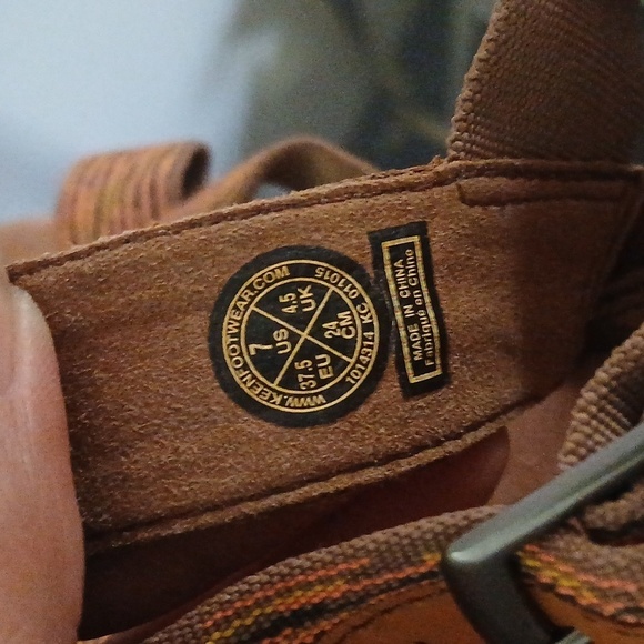 Keen skyline wedge open toed sandals size 7 - Picture 11 of 14